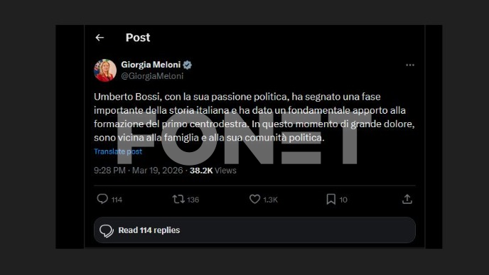 PREMINUO UMBERTO BOSI